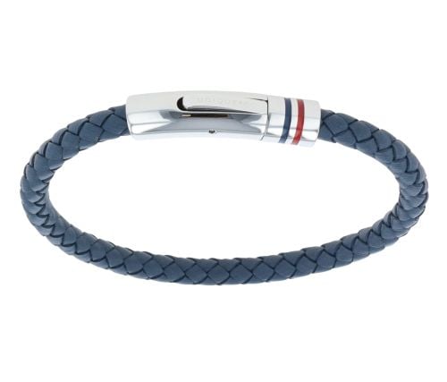 Unique & Co Navy Leather Bracelet