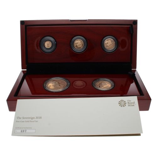 2018 Elizabeth II Five Coin Set