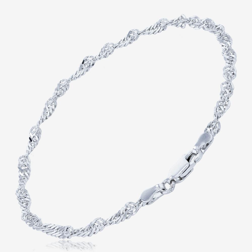 Silver Singapore Bracelet