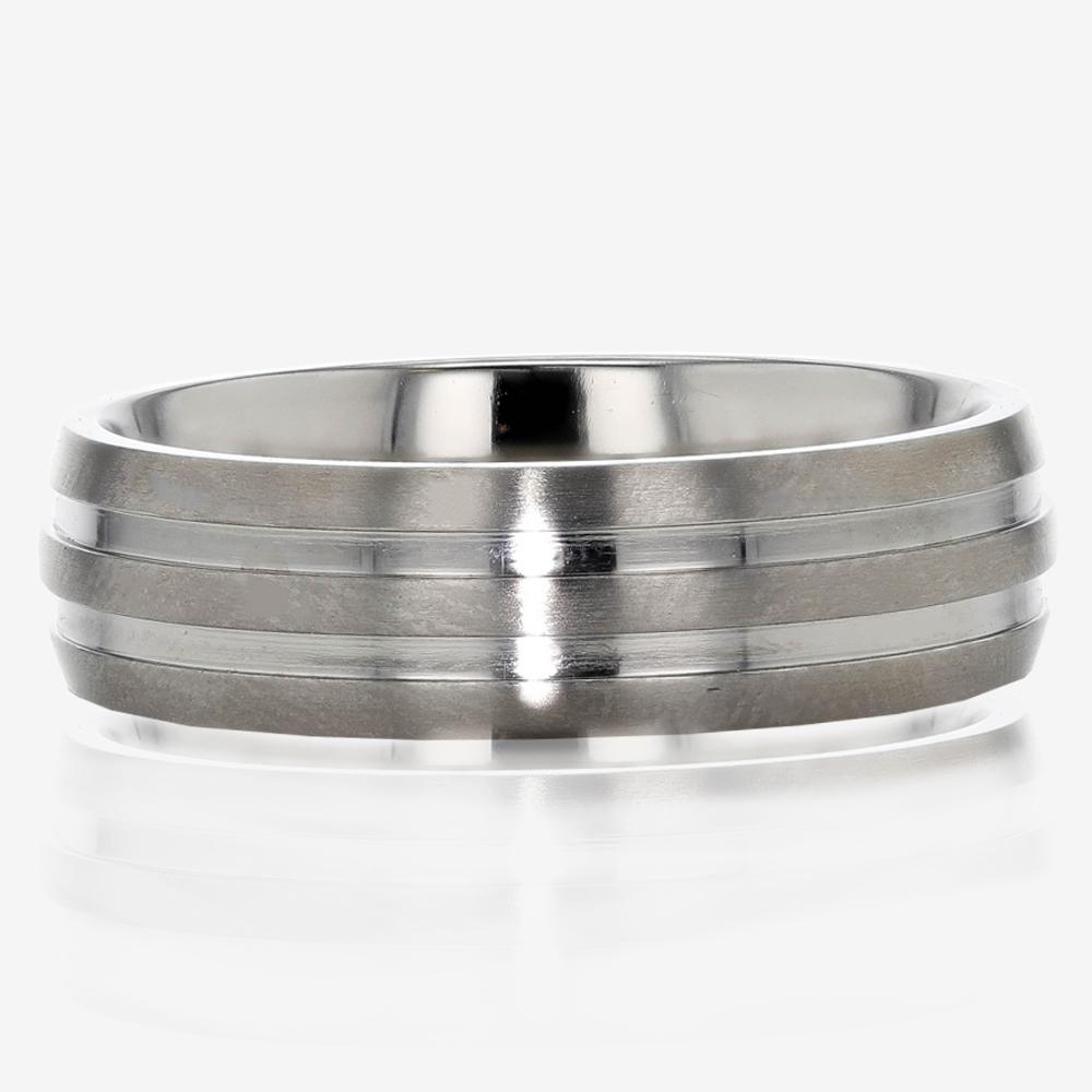 Titanium Men's Band Ring