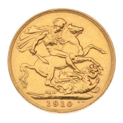 1910 Edward VII Full Sovereign Coin