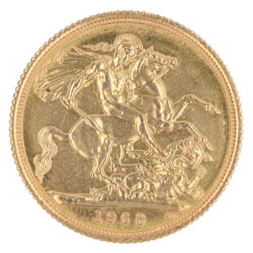 1968 Elizabeth II Full Sovereign Coin