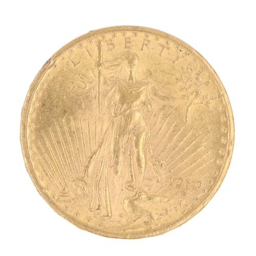 1910 20 Dollars Double Eagle Coin