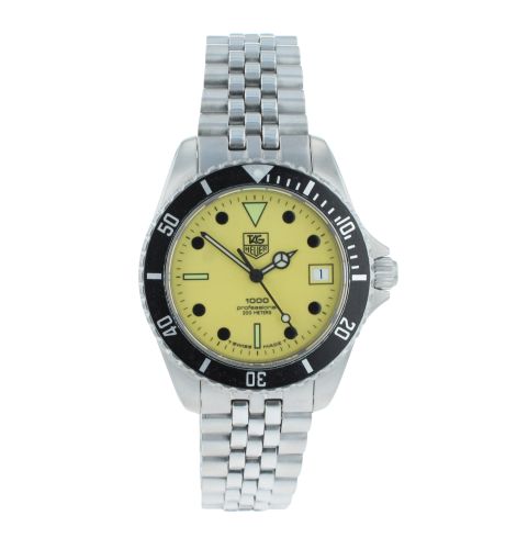 Tag Heuer Professional 'Night Diver' Pre Owned Watch Ref 980.113N