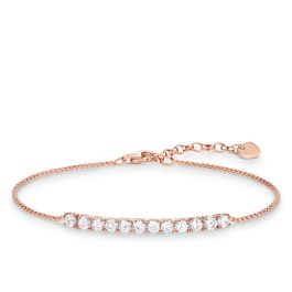 Thomas Sabo Rose Gold Tennis Bracelet