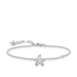 Thomas Sabo Silver and Zirconia Starfish Bracelet