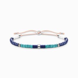 Thomas Sabo Slider Bracelet with Blue Stones