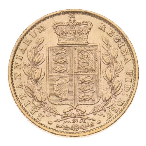 1871 Victoria Full Sovereign Coin