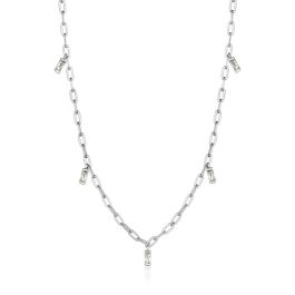 Ania Haie Glow Drop Silver Necklace