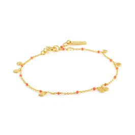 Ania Haie Dotted Drop Discs Bracelet - Gold