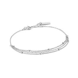 Ania Haie Draping Swing Bracelet - Silver