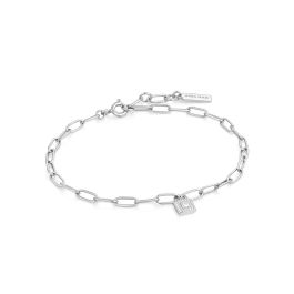 Ania Haie Chunky Chain Padlock Bracelet - Silver