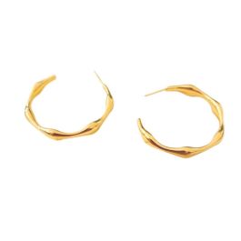 Shyla Balearic Gold Hoop Earrings