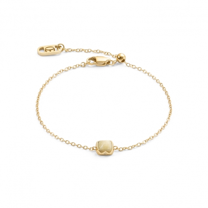 Coeur De Lion Citrine Gold November Birthstone Bracelet