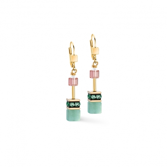 Coeur De Lion GeoCUBE® Iconic Precious Art Nouveau Earrings