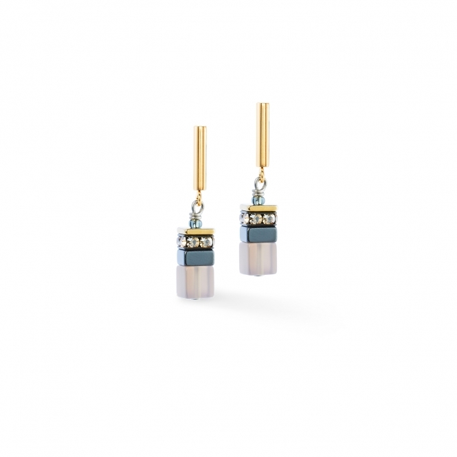 Coeur De Lion GeoCUBE® Precious Motion Stone Whisper Earrings