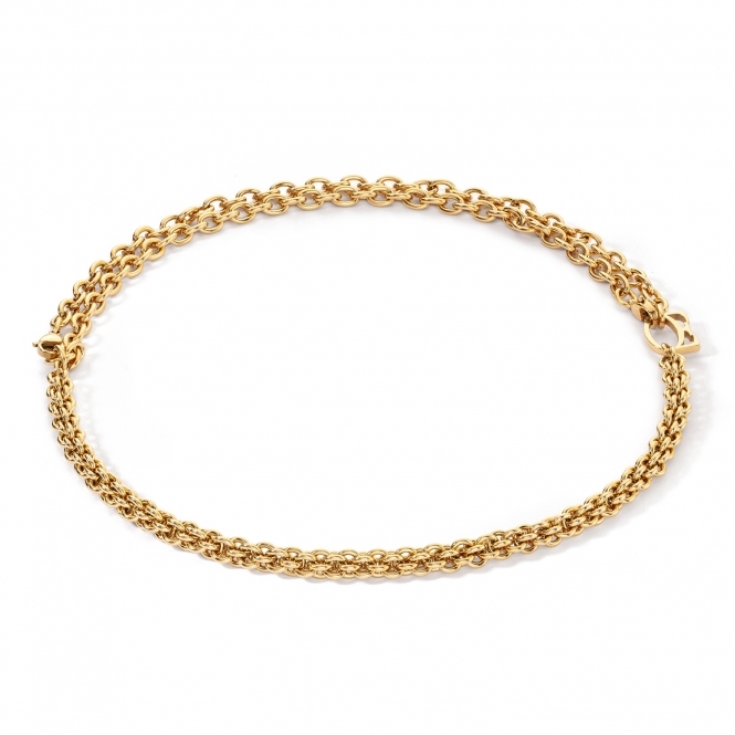 Coeur De Lion Necklace Mesh Chain gold