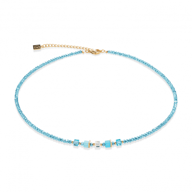 Coeur De Lion Turquoise Swarovski® Crystals Necklace
