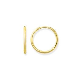 Thomas Sabo Classic Medium Hoop Earrings - Yellow Gold