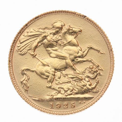 1925 George Full Sovereign Coin