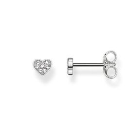 Thomas Sabo Diamond Heart Pavé Ear Studs