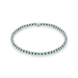 Annie Haak Daisy Chain Silver Bracelet - Turquoise