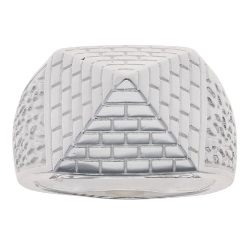 Sterling Silver Pyramid Ring
