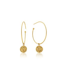 Ania Haie Boreas Hoop Earrings - Gold