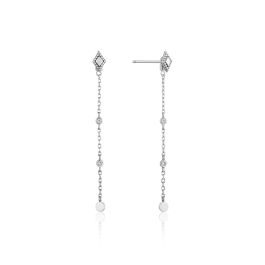Ania Haie Bohemia Drop Earrings - Silver
