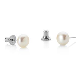 Jersey Pearl 7 -7.5mm Pearl Stud Earrings