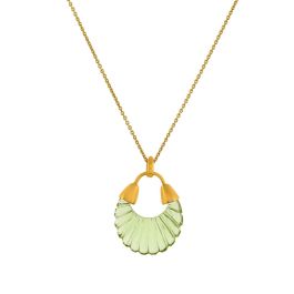 Shyla Ettienne Gold Necklace - Green