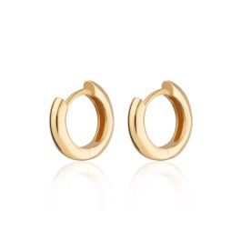 Scream Pretty Huggie Hoop Earrings - Gold