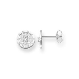 Thomas Sabo Ornament Ear Studs, Silver