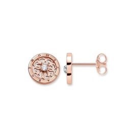 Thomas Sabo Ornament Ear Studs, Rose Gold