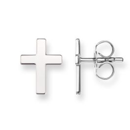 Thomas Sabo Cross Ear Studs, Silver