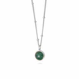 Daisy Green Aventurine Healing Necklace - Silver