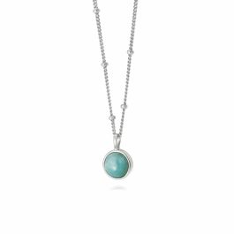 Daisy Amazonite Healing Necklace - Silver