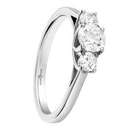 Brown & Newirth 'Honour' Diamond Trilogy Engagement Ring