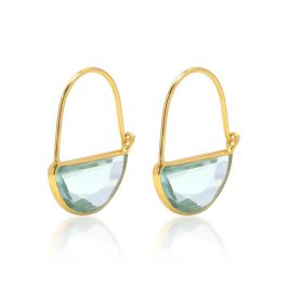 Shyla Imogen Mini Earrings - Light Blue