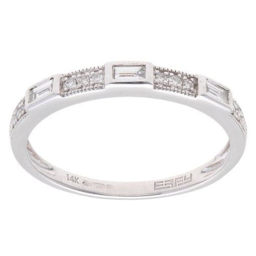 14ct White Gold 0.25ct Diamond Ring