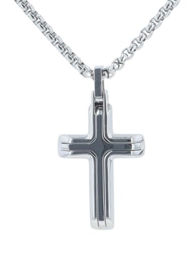 Unique & Co Stainless Steel Cross and Chain