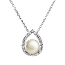 Jersey Pearl Amberley Cradle Pendant