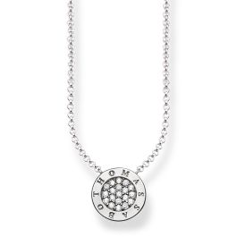 Thomas Sabo Classic Pavé Silver Necklace