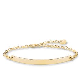 Thomas Sabo Classic Gold Love Bridge Bracelet