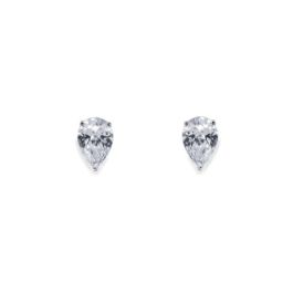 Ivory & Co Manhattan Crystal Pear Cut Earrings