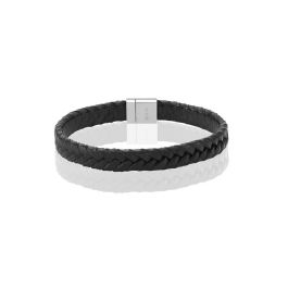 Sif Jakobs Martello Black Leather Men's Bracelet