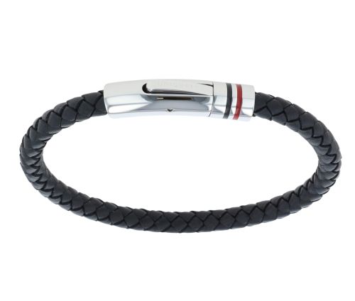 Unique & Co Black Leather Bracelet