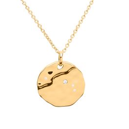 Unique & Co Zodiac Constellation Pendant - Aries in Gold