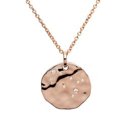 Unique & Co Zodiac Constellation Pendant - Gemini in Rose Gold
