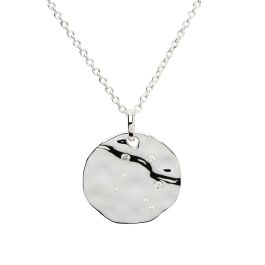 Unique & Co Zodiac Constellation Pendant - Libra in Silver